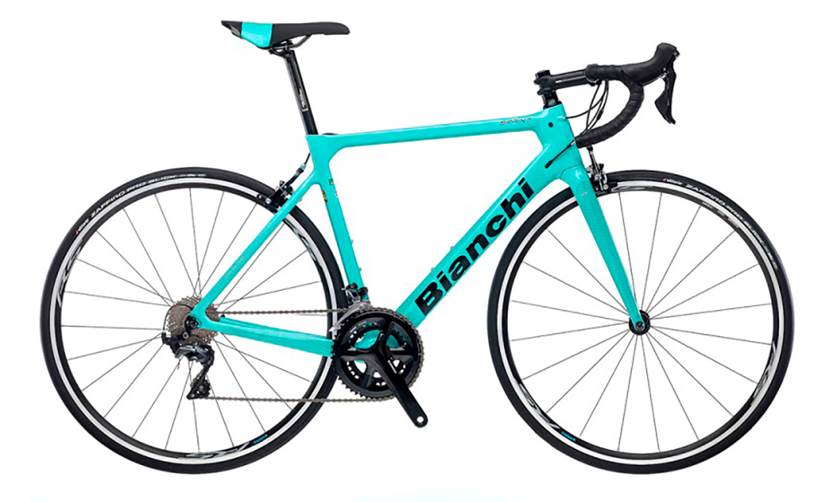 Фотография Велосипед Bianchi Road Sprint Ultegra 28" (2020) 2020 Бирюзовый